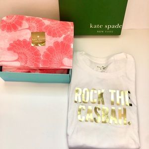 Kate Spade women’s Rock the Casbah t shirt